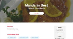 Desktop Screenshot of mandarinbest.com